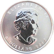 5 Dollars - Elizabeth II Moose obverse image