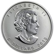 5 Dollars - Elizabeth II 4th portrait; Anniversary SML Bullion Coinage obverse image