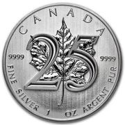 5 Dollars - Elizabeth II 4th portrait; Anniversary SML Bullion Coinage, Canada, 2013 reverse image