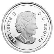 5 Dollars - Elizabeth II Tradition of Hunting: Bison obverse image