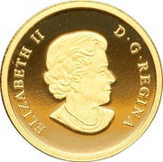 5 Dollars - Elizabeth II Caribou obverse image