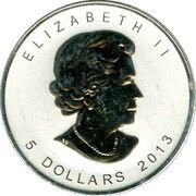 5 Dollars - Elizabeth II 4th portrait; Privy marked SML Bullion Coinage obverse image