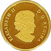 5 Dollars - Elizabeth II Canada Goose obverse image