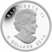 5 Dollars - Elizabeth II Five Blessings; Colored obverse image
