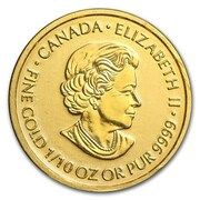 5 Dollars - Elizabeth II Devil's Brigade 1/10 oz Gold obverse image