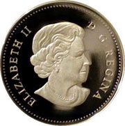 5 Dollars - Elizabeth II Canadian Banknote vignette obverse image