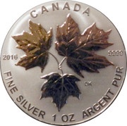 5 Dollars - Elizabeth II Longest Reigning Sovereign, Canada, 2016 reverse image