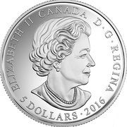 5 Dollars - Elizabeth II February Birthstone obverse image