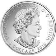 5 Dollars - Elizabeth II March Birthstone obverse image