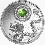 5 Dollars - Elizabeth II August Birthstone, Canada, 2016 reverse image