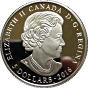 5 Dollars - Elizabeth II December Birthstone obverse image