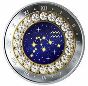 5 Dollars - Elizabeth II Aquarius, Canada, 2019 reverse image