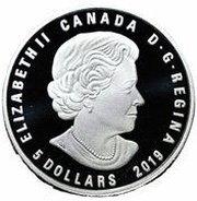 5 Dollars - Elizabeth II Cancer obverse image