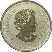 5 Dollars - Elizabeth II Canada's National Colors obverse image