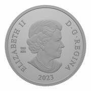 5 Dollars In the name of Elizabeth II; Charles III’s Royal Cypher obverse image