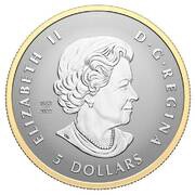5 Dollars In the name of Elizabeth II; Canada's Autumn Beauty obverse image