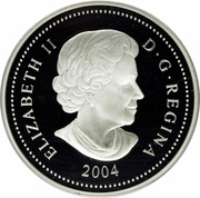 8 Dollars - Elizabeth II Grizzly Bear obverse image
