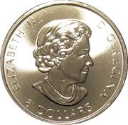 8 Dollars - Elizabeth II Bull obverse image