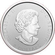 8 Dollars - Elizabeth II Bald Eagle obverse image