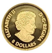 8 Dollars - Elizabeth II Lucky Flower Dragon obverse image