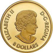 8 Dollars - Elizabeth II Triumphant Dragon obverse image