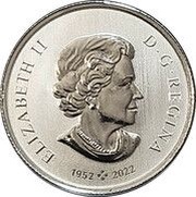 8 Dollars In the name of Elizabeth II; Lunar Year of the Dragon obverse image
