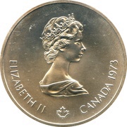 10 Dollars - Elizabeth II Map of the World obverse image
