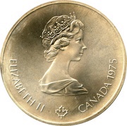 10 Dollars - Elizabeth II Canoeing obverse image