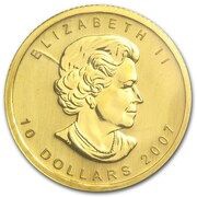 10 Dollars - Elizabeth II 4th Portrait; GML Bullion Coinage obverse image