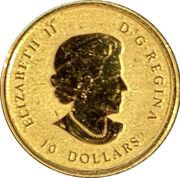 10 Dollars - Elizabeth II obverse image