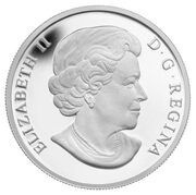 10 Dollars - Elizabeth II Winter Town obverse image
