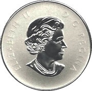 10 Dollars - Elizabeth II ½ oz. Canadian Maple Leaves 2011 obverse image