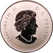 10 Dollars - Elizabeth II ½ oz. Canadian Maple Leaves 2012 obverse image