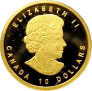 10 Dollars - Elizabeth II The War of 1812 obverse image