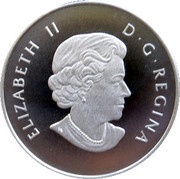 10 Dollars - Elizabeth II The Beaver obverse image