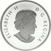 10 Dollars - Elizabeth II The Royal Canadian Mounted Police obverse image