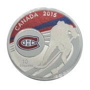 10 Dollars - Elizabeth II Montréal Canadiens, Canada, 2015 reverse image