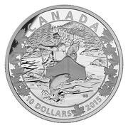 10 Dollars - Elizabeth II Splendid Surroundings, Canada, 2015 reverse image