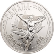 10 Dollars - Elizabeth II Celebration, Canada, 2015 reverse image