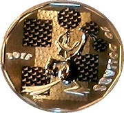 10 Dollars - Elizabeth II Daffy Duck, Canada, 2015 reverse image