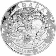 10 Dollars - Elizabeth II Exquisite Ending, Canada, 2015 reverse image