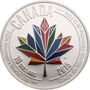 10 Dollars - Elizabeth II Canada Welcomes the World, Canada, 2015 reverse image