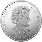 10 Dollars - Elizabeth II Dawn of Justice - Superman obverse image