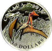 10 Dollars - Elizabeth II Terror of the Sky, Canada, 2016 reverse image