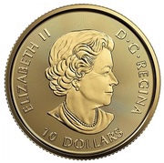 10 Dollars - Elizabeth II White Falcon obverse image