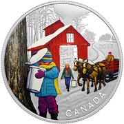10 Dollars - Elizabeth II Sugar Shack, Canada, 2017 reverse image