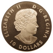10 Dollars - Elizabeth II Autumn's Palette obverse image