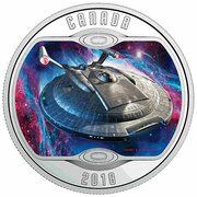 10 Dollars - Elizabeth II Star Trek; Enterprise, Canada, 2018 reverse image