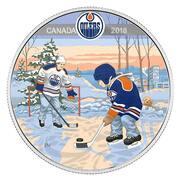 10 Dollars - Elizabeth II Learning to Play: Edmonton Oilers, Canada, 2018 reverse image