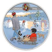 10 Dollars - Elizabeth II Learning to Play: Ottawa Senators, Canada, 2018 reverse image